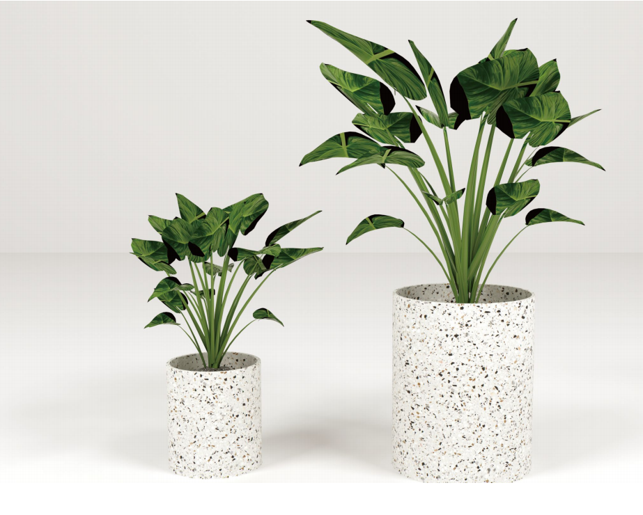 Landscape stool - CBD flower pot