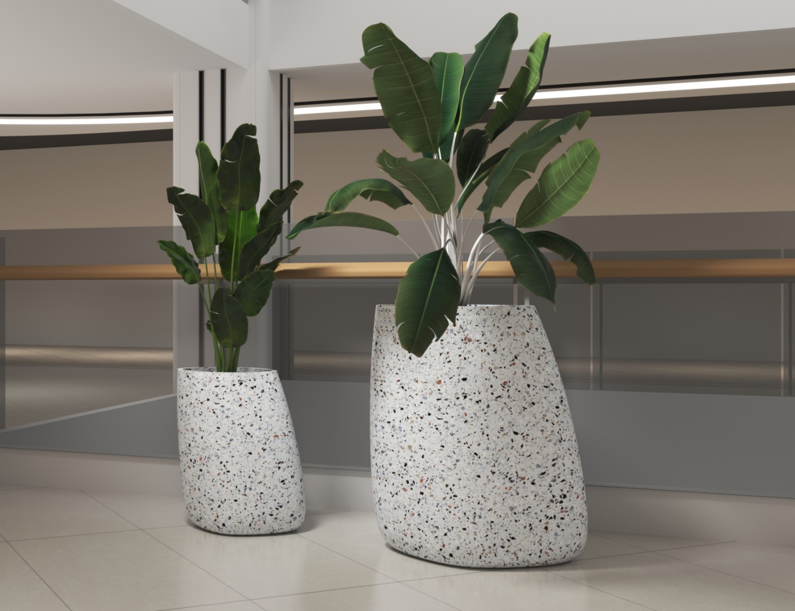 Landscape stool - CBD flower pot