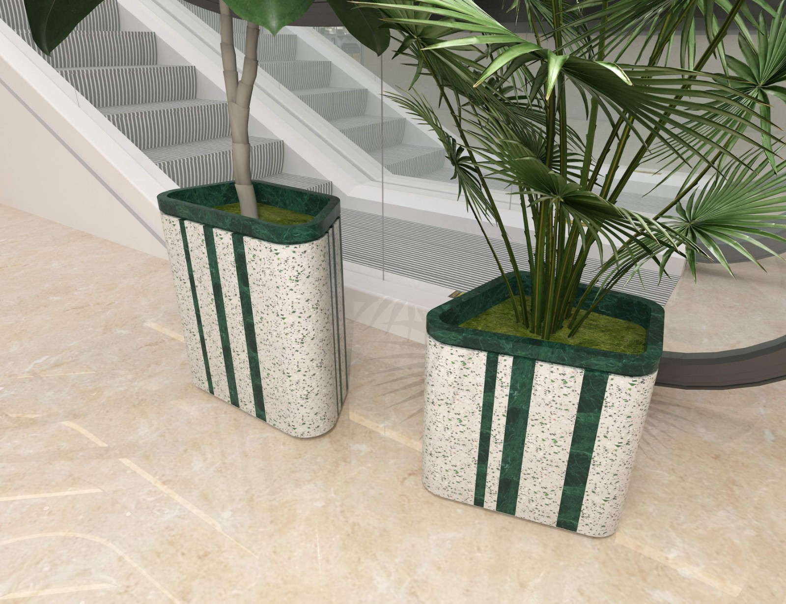 Quadrilateral Flower Pot