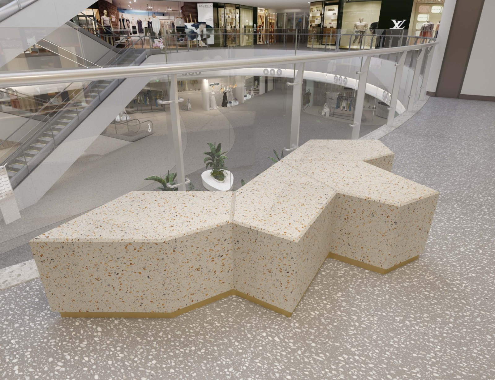 Irregular Garden Benches